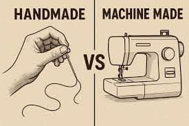 Handmade vs Machine-made clothes